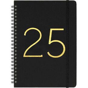 2025 Planner - 2025 Weekly Monthly Planner من يناير 2025 - ديسمبر 2025 ، مخطط التقويم 2025 مع علامات التبويب ، الجيب الداخلي ، 6.4 'x 8.5' ' in Kuwait