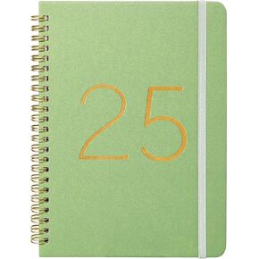 2025 Planner - 2025 Weekly Monthly Planner from Jan.2025 - Dec. 2025, Calendar Planner 2025 with Tabs, Inner Pocket, 6.4'' x 8.5''