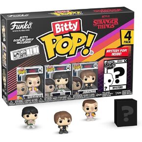Funko Pop! Bitty: Stranger Things - Eleven with Waffles, Mike, Jonathan, and Mystery Chase Figure (Style May Vary)