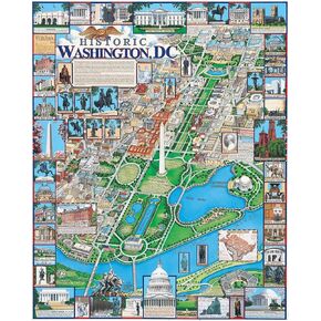 White Mountain Buzzs Washington DC - أحجية Jigsaw 1000 قطعة