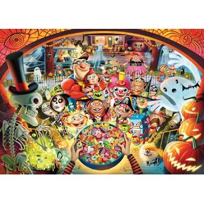 Ravensburger Trick or Treat by Dean Macadam 1000 Piece Jigsaw Puzzle for Adults - 12001348 - Handcrafted Tooling, Made in Germany, Every Piece Fits Together Perfectly