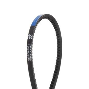 HARFINGTON 2pcs AV10 Cogged V-Belts 620mm Inner Girth 10mm Width 8mm Thick Rubber Drive Belt for Power Transmission