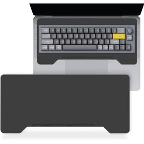 Kado Lift Riser Acrylic, Frosted Surface Transparent Anti-scratch 3mm Minimal Height, Office Gaming Mechnical MK BYOD/BYOK 40%/60%/65%/70% Laptop Right On Top, Made for MacBook Air/Pro 13"/14"/15"/16"