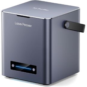 جهاز تنقية الهواء LaserPecker و Fume Extractor لنقش الليزر ، ترشيح 99.97 ٪ ، مرشح HEPA هادئ 55 ديسيبل ، منظف الدخان المحمول لآلات LP2/LP3/LP4/LP5 وغطاء واقية مكعب