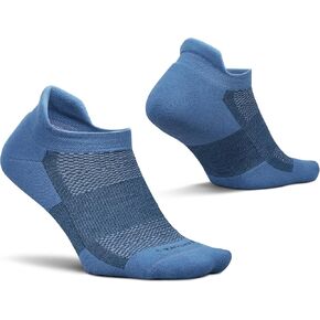 Feetures High Performance Max Cushion Ankle Sock - No Show Socks for Women & Men with Heel Tab - (1 Pair)