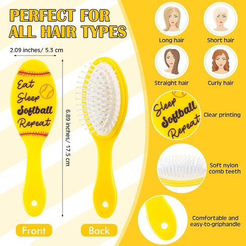 Tioncy 110 Pcs Volleyball Party Favors Set Volleyball Gifts for Team Sports Accessories Include Cosmetic Bag Lipstick Holder Keychain Compact Mirror Hairbrush Scrunchie Sticker Team Party Favors in Saudi Arabia