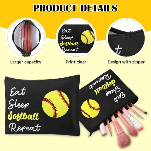Tioncy 110 Pcs Volleyball Party Favors Set Volleyball Gifts for Team Sports Accessories Include Cosmetic Bag Lipstick Holder Keychain Compact Mirror Hairbrush Scrunchie Sticker Team Party Favors in Saudi Arabia