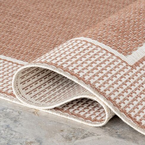 nuLOOM Gris Contemporary Indoor/Outdoor Area Rug, 3x5, Beige in Saudi Arabia