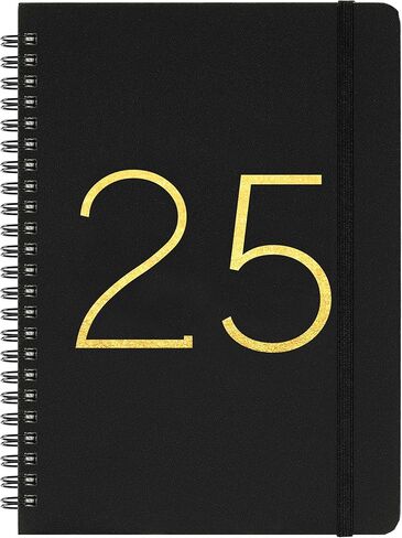 2025 Planner - 2025 Weekly Monthly Planner من يناير 2025 - ديسمبر 2025 ، مخطط التقويم 2025 مع علامات التبويب ، الجيب الداخلي ، 6.4 'x 8.5' ' in Kuwait