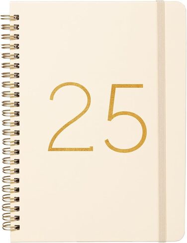 2025 Planner - 2025 Weekly Monthly Planner من يناير 2025 - ديسمبر 2025 ، مخطط التقويم 2025 مع علامات التبويب ، الجيب الداخلي ، 6.4 'x 8.5' ' in Kuwait