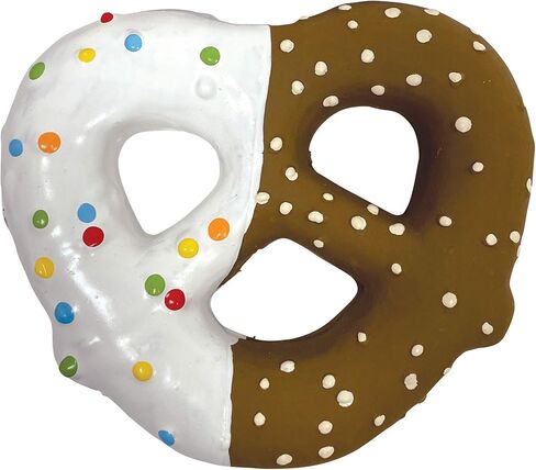 fouFIT 87377 Dessert Chew Latex Toy for Dogs, Chocolate Dipped Pretzel, 4.5" in Saudi Arabia
