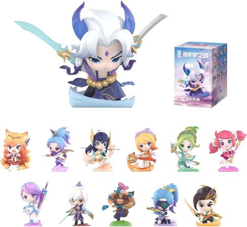 POP MART Fight for The Golden Spatula Chibi Series Figures, Blind Box Figures, Random Design Action Figures Collectible Toys Home Decorations, Holiday Birthday Gifts, Single Box in Saudi Arabia