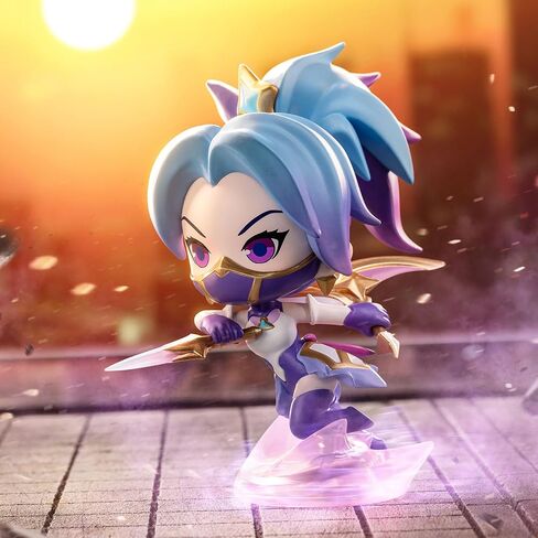 POP MART Fight for The Golden Spatula Chibi Series Figures, Blind Box Figures, Random Design Action Figures Collectible Toys Home Decorations, Holiday Birthday Gifts, Single Box in Saudi Arabia