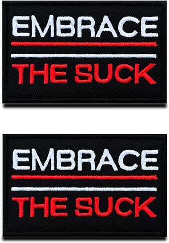 2 أجهزة كمبيوتر احتضان تصحيح Suck Tactical Funder Fastener Hook & Loop Thebique Emblem Patch for Caps ، حقائب ، حقائب الظهر ، الملابس ، السترة ، السفر ، راكب الدراجة النارية ، التكتيكية ، العسكرية in Kuwait