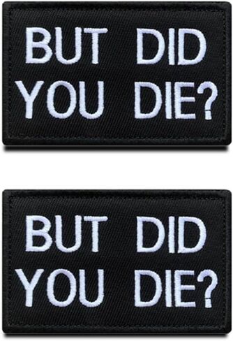 2 Pcs Embrace The Suck Tactical Funny Embroidered Fastener Hook & Loop Applique Emblem Patch for Caps,Bags,Backpacks,Clothes,Vest,Travel,Biker,Tactical,Military in Kuwait