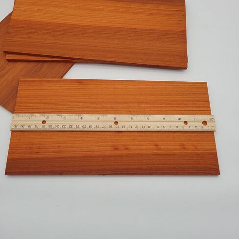 Padauk Wood 4 Pack Hardwood Project Board Blanks ، 12 × 6 × 1/4 بوصات ، ألواح الخشب غير المكتملة لحرف DIY ، نحت ، نقش بالليزر أو منشار التمرير - الخشب الرقيق الغريب in Kuwait