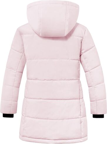 ZSHOW Girl's Winter Coats Hooded Outerwear Puffer Jacket Waterproof Warm Long Parka in Kuwait