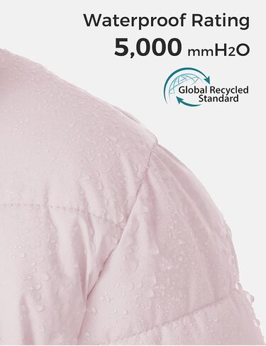 ZSHOW Girl's Winter Coats Hooded Outerwear Puffer Jacket Waterproof Warm Long Parka in Kuwait