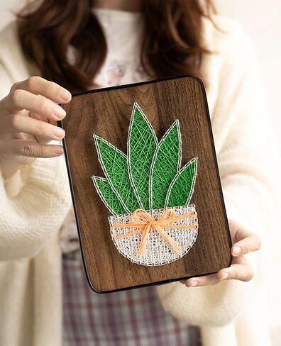 Bazima DIY String Art Kit للمبتدئين ، مجموعة الحرف اليومية DIY ، هدية فريدة من نوعها ، مجموعة حرفية للعطلات in Kuwait