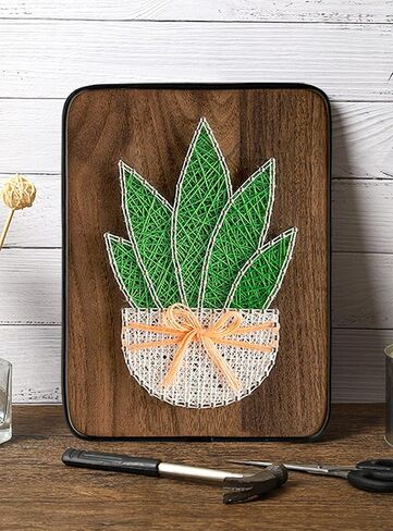 Bazima DIY String Art Kit للمبتدئين ، مجموعة الحرف اليومية DIY ، هدية فريدة من نوعها ، مجموعة حرفية للعطلات in Kuwait