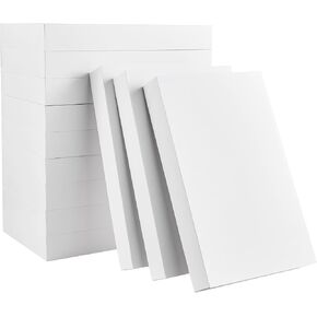 SUNCOLOR 12 Pack 15" White Large Gift Boxes With Lids For Clothes Presents