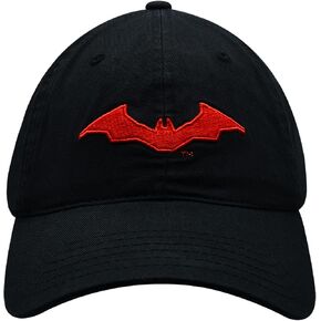 Concept One The Batman Dad Hat, Armor Design Adult Baseball Cap with Flat Brim, Black, One Size