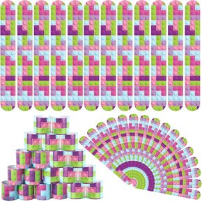 40 Pcs Dog Paw Print Slap Bracelets,Dog Party Favors Bracelets for Kids Pet Party Decorations Paw Print Snap Wristbands for Pet Theme Party Birthday