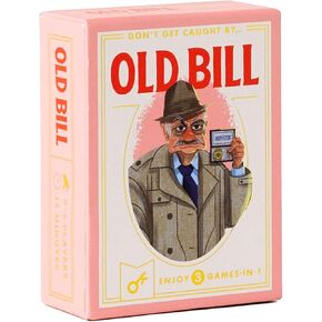 Old Bill Card Game - A Bluffing Set Collection Game for 3 to 4 Players by Keymaster