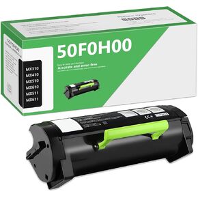 50F0H00 HIELD HIELD TONER TONER CARTRIDGE 1 PACK - متوافق مع 601H 60F1H00 استبدال خرطوشة الحبر لـ LEXMARM
