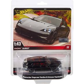 Hot Wheels Premium 1:43rd Scale Vehicle, Officially Licensed Replicas for Adult Collectors, Real Riders Tires, Metal/Metal Body & Chassis