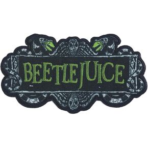C&D Visionary Beetlejuice Logo Patch, Green, White, Black
