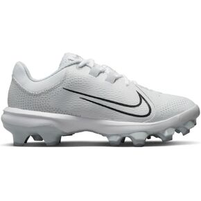 Nike Women's Hyperdiamond 4 Pro Molded Softball Cleats SZ 8 Black | White | Gray in Saudi Arabia