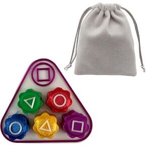 Gonggi Traditional Korean Tossing Game Gonggi Tossing with Triangle Base and Storage Bag