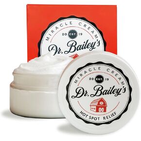 Dr. Bailey's Miracle Cream - 4 OZ Topical Ointment | Hot Spot Treatment for Dogs, Cats, Animals | Dog Skin Irritation Treatment | Animal Wound Care