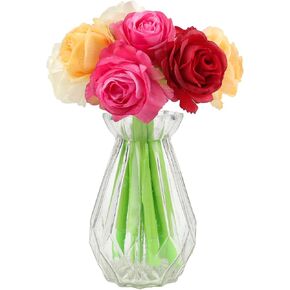 Flower Pens Rose Shaped Gel Pens, Black Gel Ink Rollerball Pen,Gell Pens, Home Office School Decoration Supplies. The Best Gift for Girls and Women. (8 Pieces)