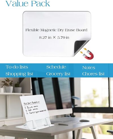 Metal Desk Book Stand with Dry Erase Board - Timenu Adjustable Bookstands Reading Book Holder Documents Rest for Cookbook Recipes Textbooks Tablet Music Books Purple in Saudi Arabia