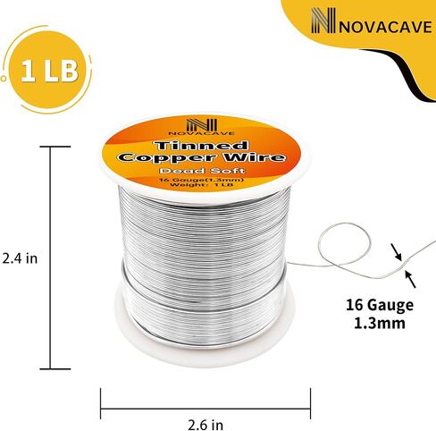 سلك النحاس المعلب ، 18 مقياسًا ، 213 قدمًا ، بكرة 1 رطل ، للزجاج الملون ، الديكور ، صنع المجوهرات in Kuwait