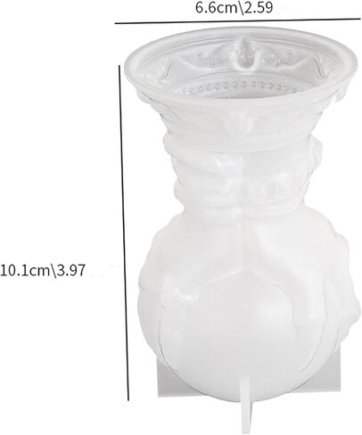 قالب شاي شاي حليب عيد الميلاد - سيليكون للشموع والقهوة والراتنج والصابون in Kuwait