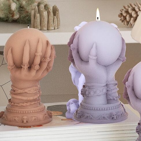 قالب شاي شاي حليب عيد الميلاد - سيليكون للشموع والقهوة والراتنج والصابون in Kuwait