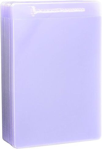 Semi-Rigid Card Holders for Graded Card Submissions for Standard Trading Cards (50 Pack) in Saudi Arabia
