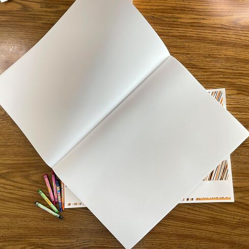 Reskid Drawing Paper Pad (12 x 18 inches) - 50 Sheets, 2-Pack Coloring Art Pads for Kids, Sketch Kids (12x18 (2PACK)) in Kuwait