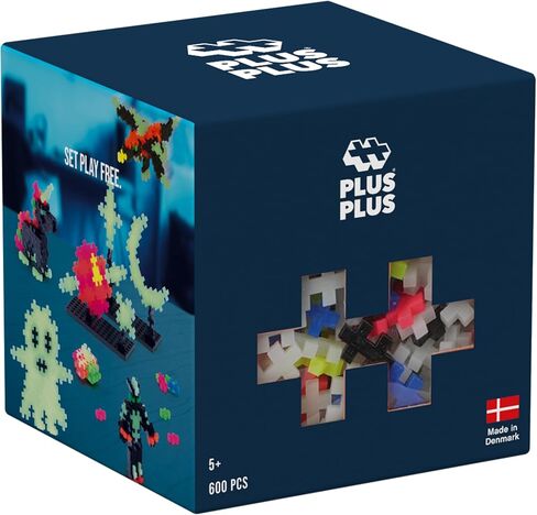 PLUS PLUS - Open Play Set - 1200 Piece - Basic Color Mix, Construction Building Stem Toy, Interlocking Mini Puzzle Blocks for Kids in Saudi Arabia