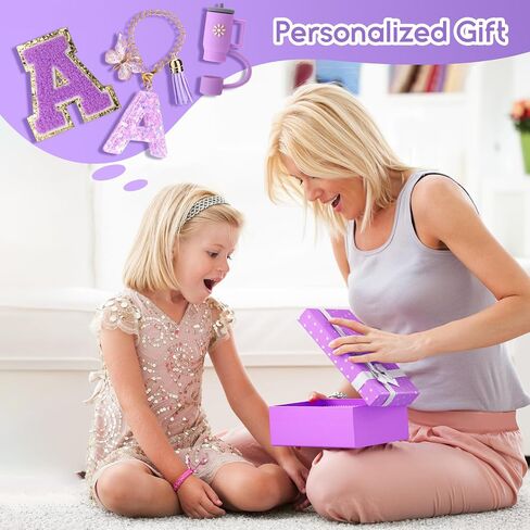 مجموعة إكسسوارات أكواب Mity Rain مكونة من 6 قطع لكوب ستانلي بسعة 30 أونصة و40 أونصة بمقبض، بما في ذلك غطاء وغطاء علوي من القش السيليكون وغطاء مقاوم للانسكاب، وسحر المقبض، وملصق الأحرف الأولى (حرف K) in Kuwait