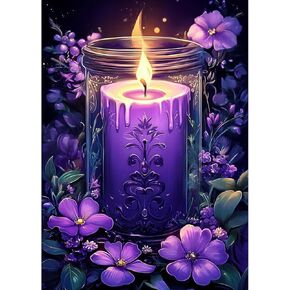 Landscapes Diamond Art Kits for Adults, 5D Pavilion Wonderland Diamond Painting Kits for Beginners DIY Full Drill Diamonds Painting Pictures, Diamond Gem Art Painting DIY Crafts Kit Decor 12x16inch