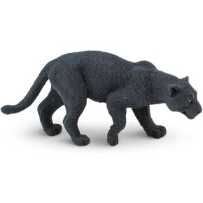 Safari Ltd. Black Jaguar Figurine - Detailed 4" Plastic Model Figure - Fun Educational Play Toy for Boys, Girls & Kids Ages 3+
