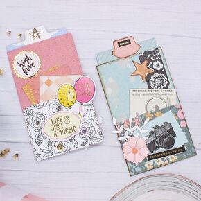 KSCRAFT Pocket Folio Metal Cutting Dies Stencils for DIY Scrapbooking Decorative Embossing DIY Paper Card