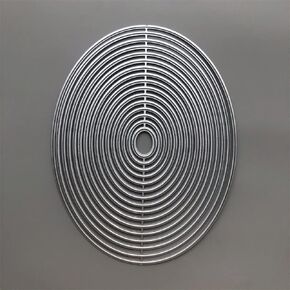Silver Oval Border Metal Cutting Dies for Card Making Embossing Paper Photo Album Stamps Crafts Templates Mould Stencils Scrapbooking Die-Cuts Card Making Accessories Die-Cutting and Embossing
