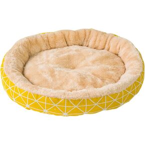 GeRRiT Universal Cat Bed Pet Mat Dog Bed Dog House Pad Round Nest Warm Pet Nest,S(14x14x4)