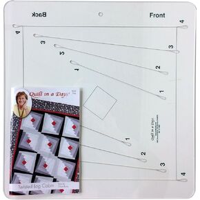 Quilt in a Day Wonky Ruler, 2-1/2-Inch Strips