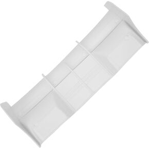 RC Force Rear Spoiler High-Down Force Body Wing Tail Compatible with HPI HSP Redcat 1/8 RC Off Road Short Truck Buggy Car Truck (White)